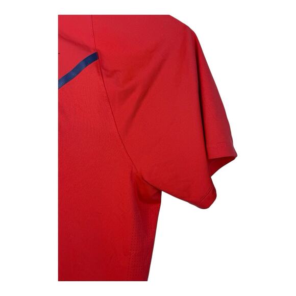 Nike Tiger Woods Velocity Max Blocked Polo Shirt Men XL Orange 833163-852 - Picture 5 of 16